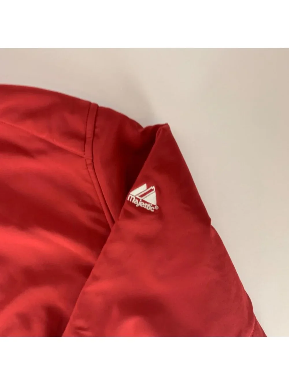 Arizona Diamondbacks MLB Red Majestic Therma Base Full Zip Jacket Mens Large